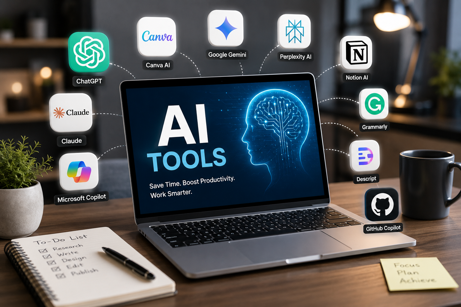 Top 10 AI Tools That Can Save You Hours Every Week